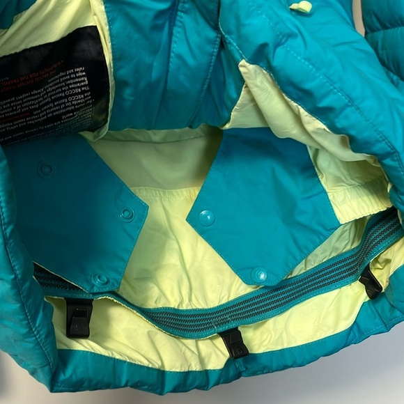 The North Face Steep Series Recco Teal Turquoise Down Ski Jacket - Picture 5 of 8